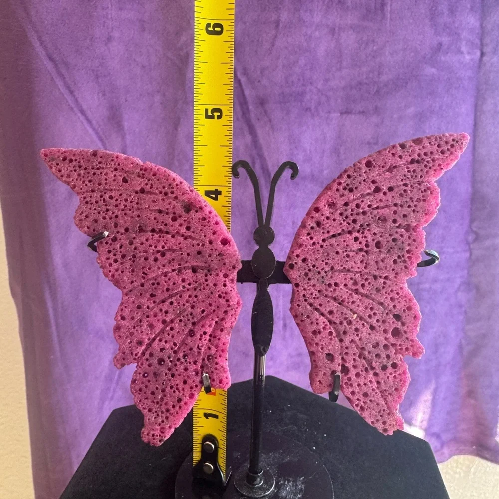 Honeycomb Ruby butterfly
